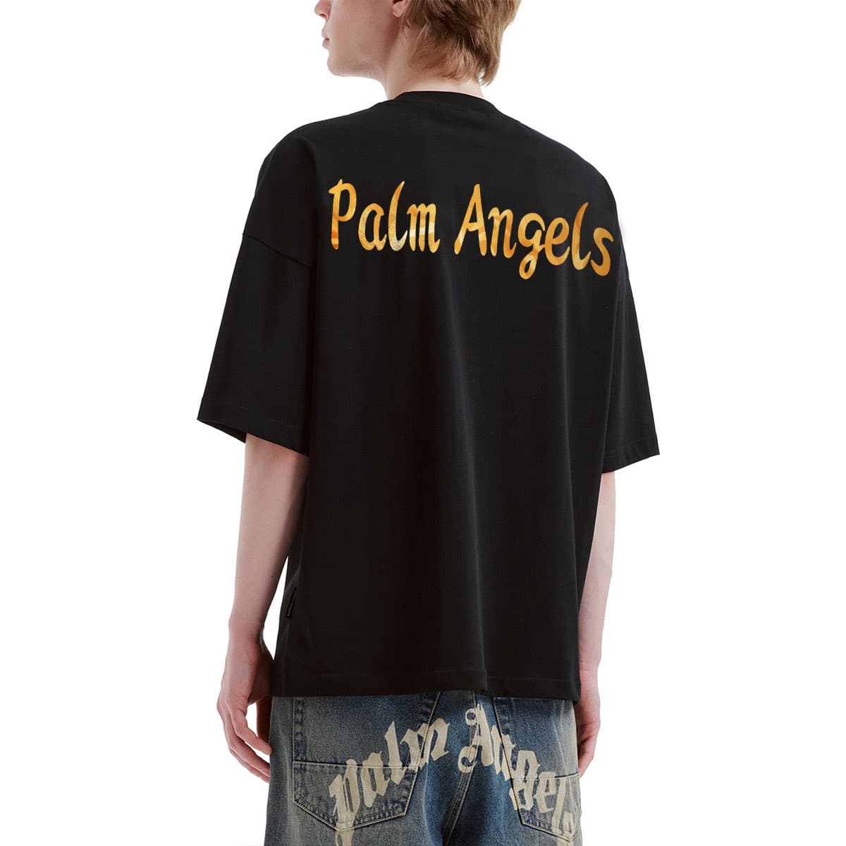 Футболка PALM ANGELS Унисекс T-рубашки — фото 4