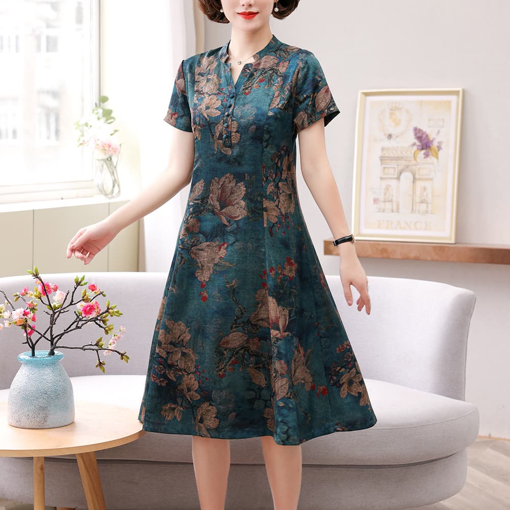 Платье PIERRE CARDIN Короткое платье с короткими рукавами для женщин - изображение 4