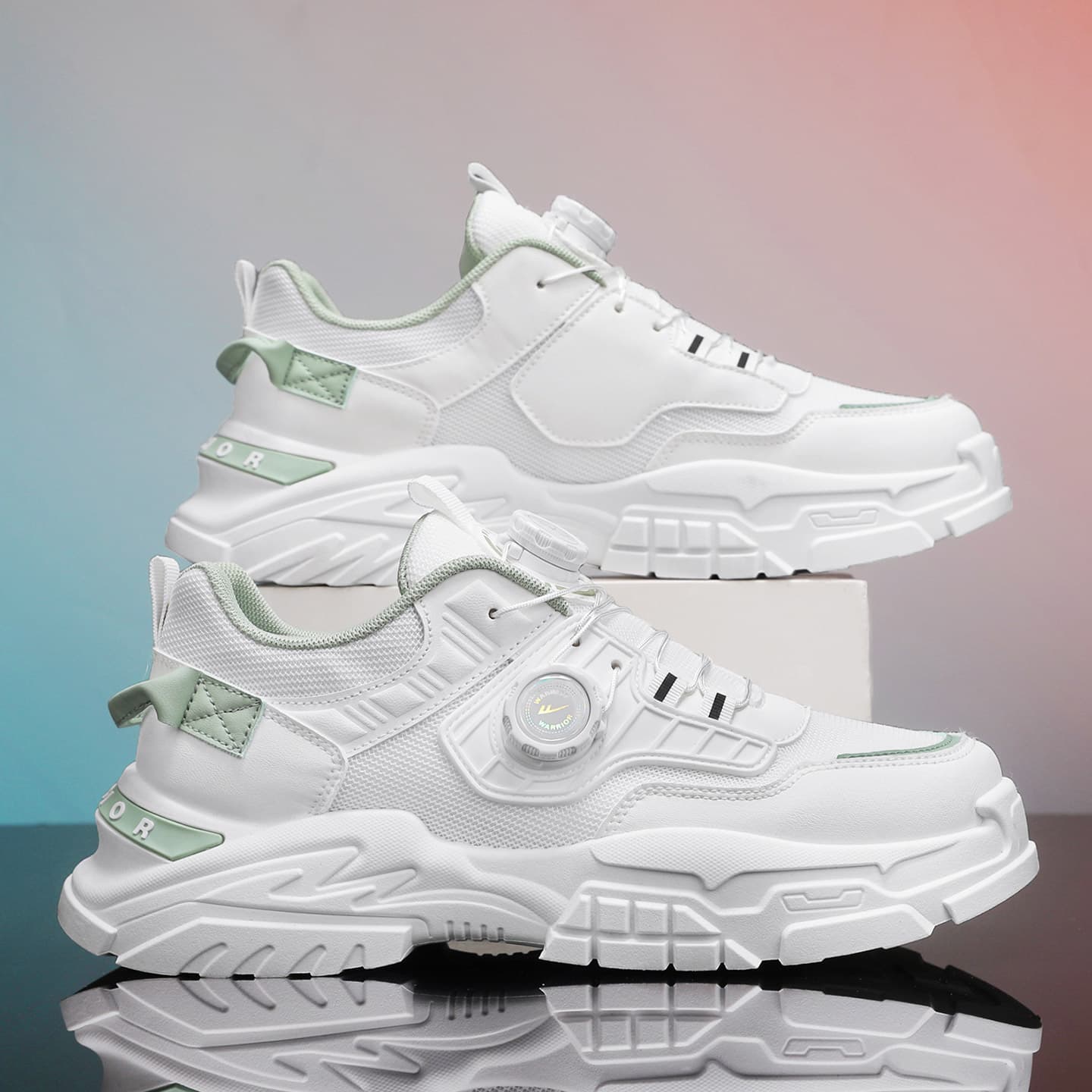 Кроссовки WARRIOR Chunky Sneakers Low Top Men's - изображение 6