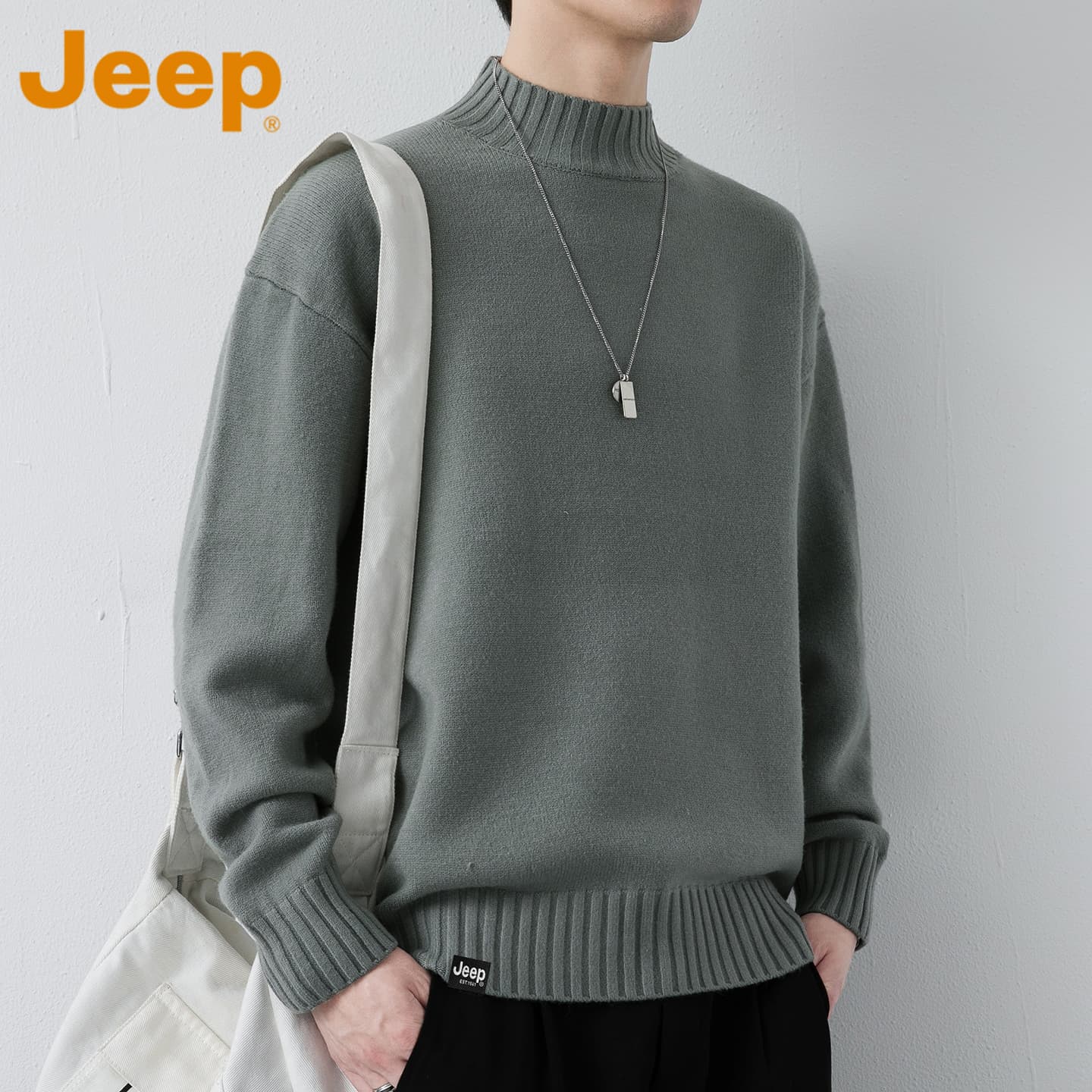 Кофта Jeep Мужской Свитеры - изображение 4