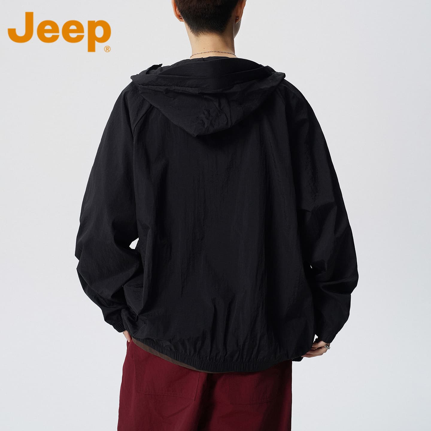 Легкая ветровка Jeep Одежда с UV-защитой Унисекс - изображение 2