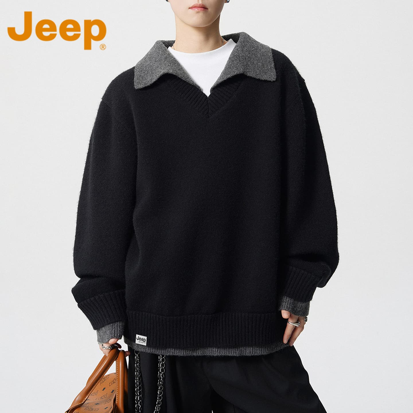 Кофта Jeep Мужской Свитеры - изображение 5