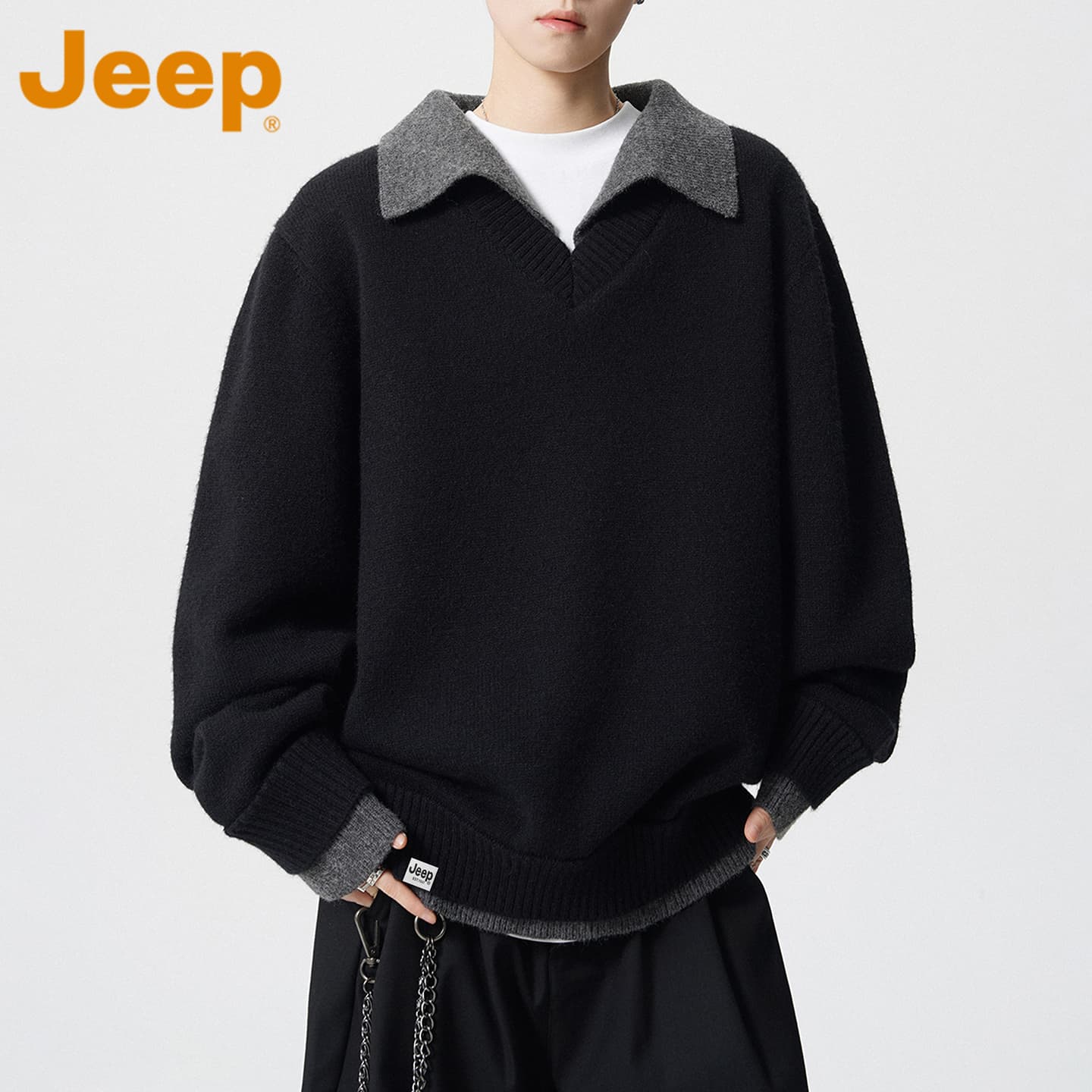 Кофта Jeep Мужской Свитеры - изображение 2