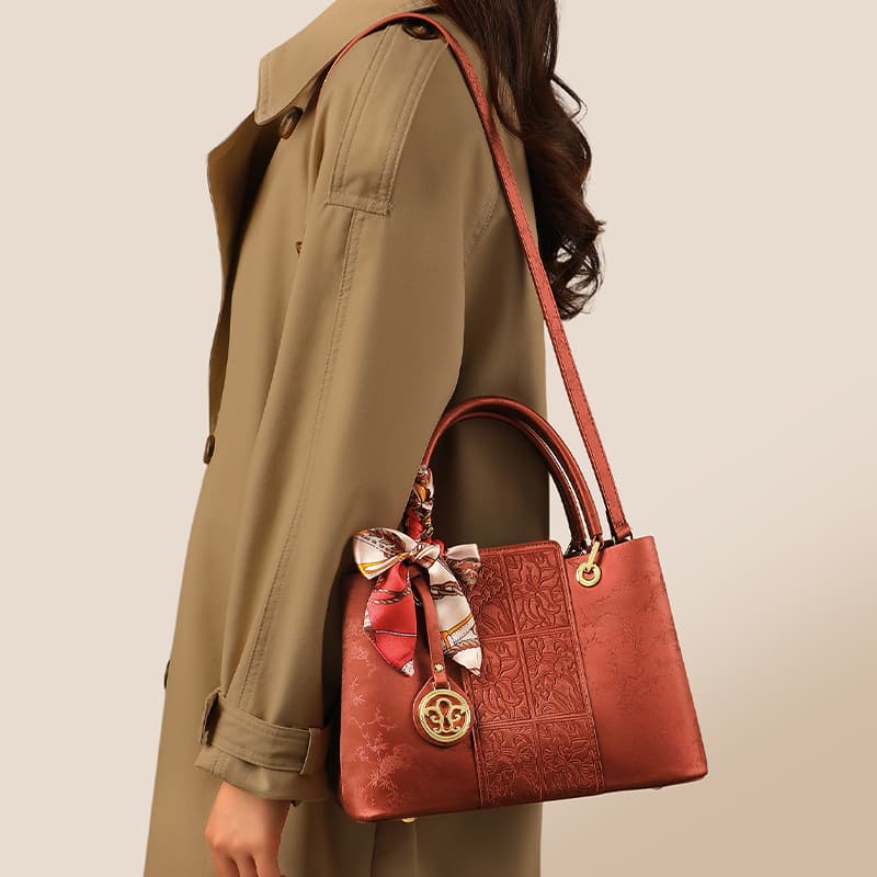 Сумка VINEY Сумки Red (Брелок Included) Women's - изображение 4