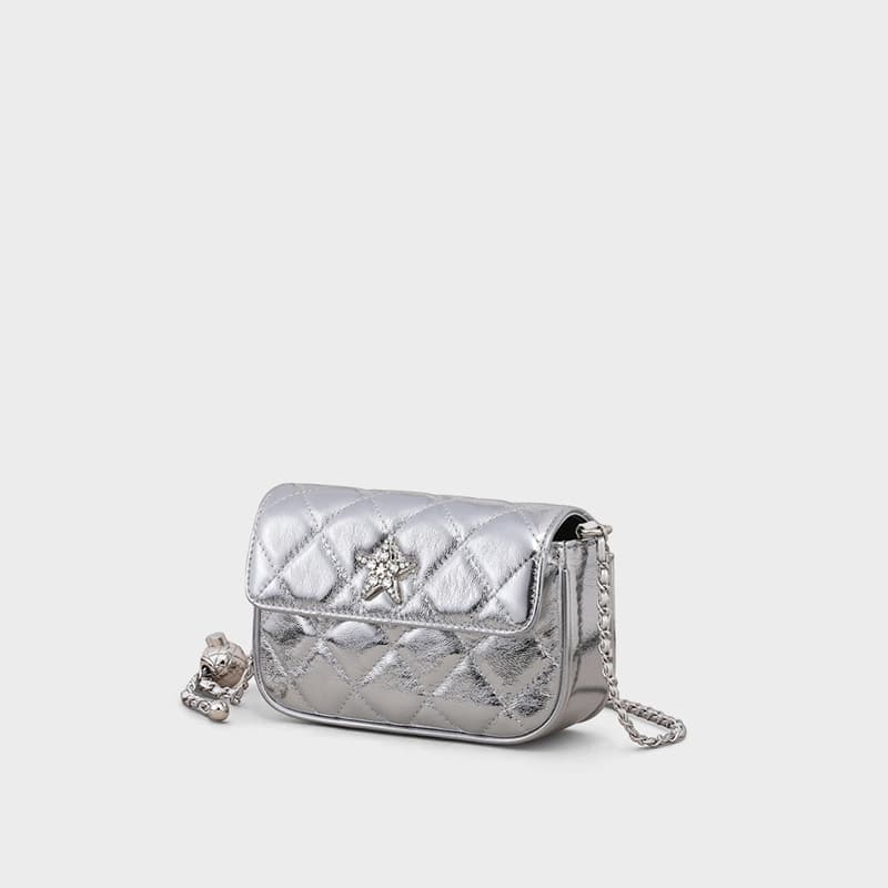 Сумка через плечо VINEY Сумки через плечо Silver Women's - изображение 4