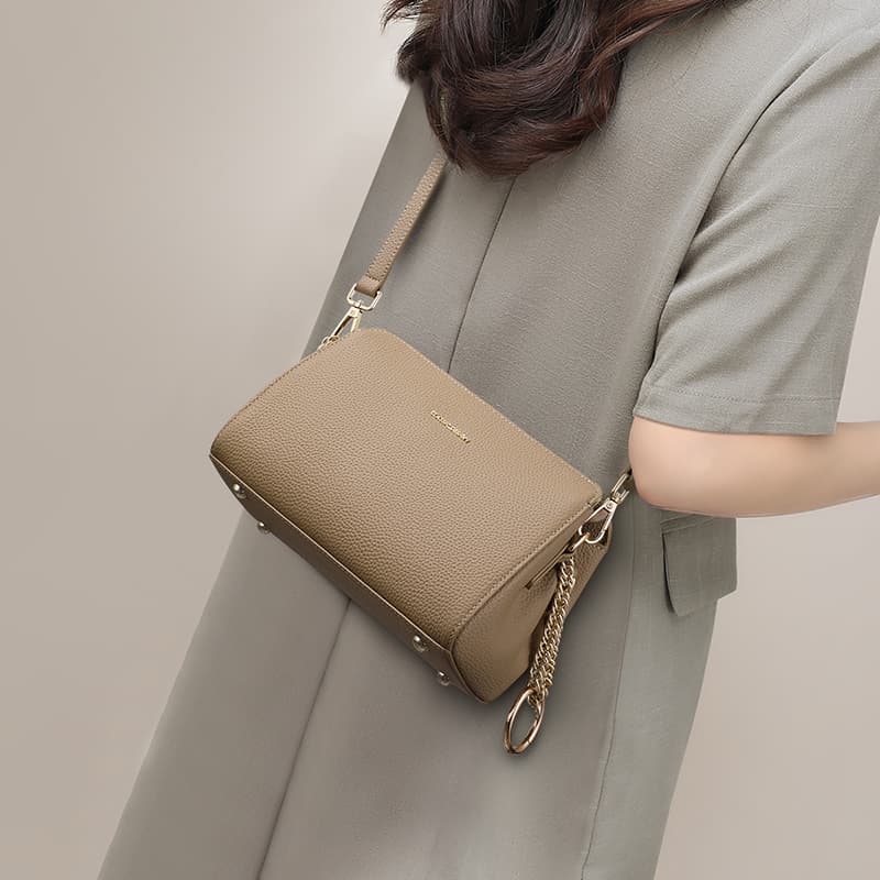 Сумка через плечо VINEY Crossbody сумки Khaki Женские - изображение 5