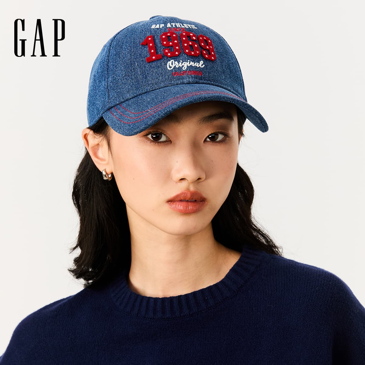 Кепка GAP Деним Кепки Женские - изображение 5