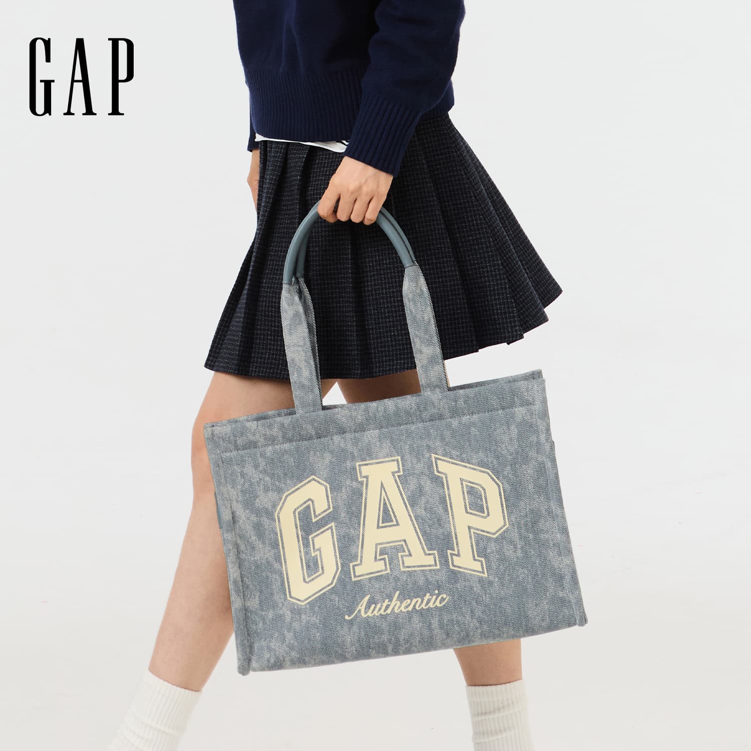 Сумка GAP Ткань Сумка Унисекс Светло-Синий Синий - изображение 4
