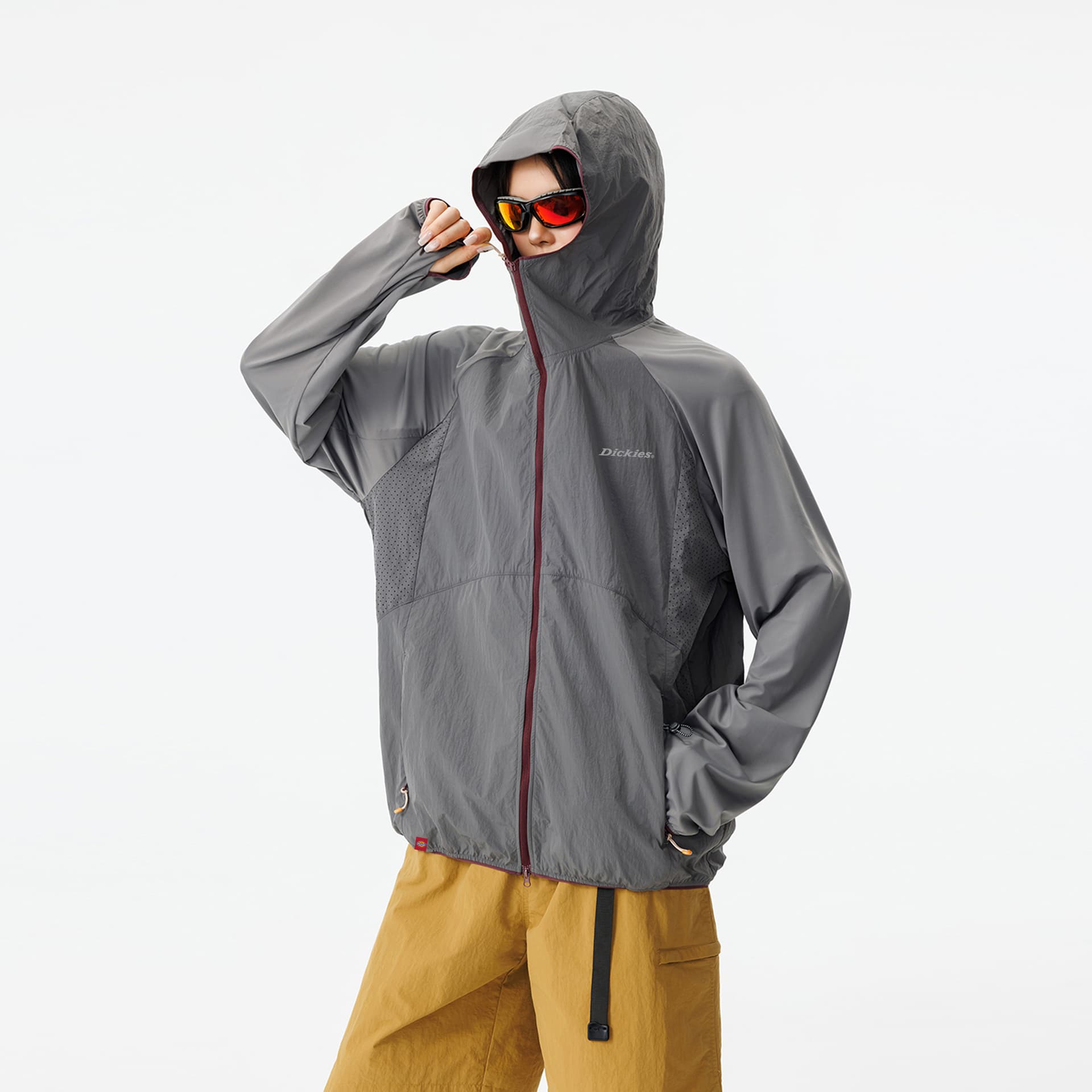 Легкая ветровка Dickies Одежда с защитой от солнца Унисекс - изображение 3