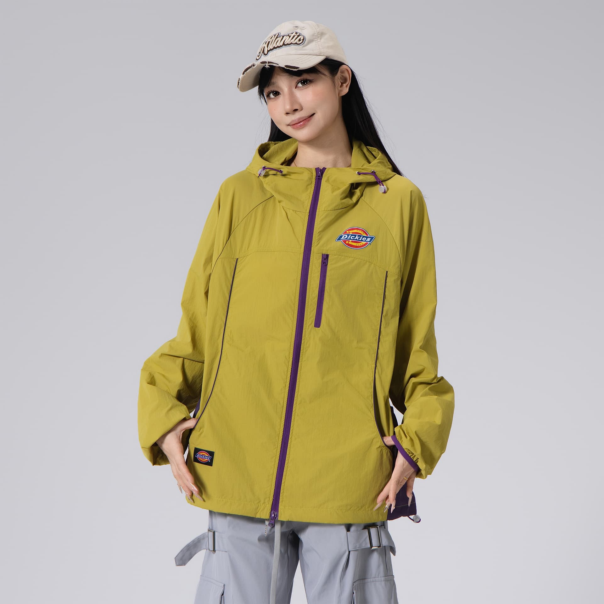 Легкая ветровка Dickies Водонепроницаемая одежда с защитой от ультрафиолета (UV) унисекс - изображение 3