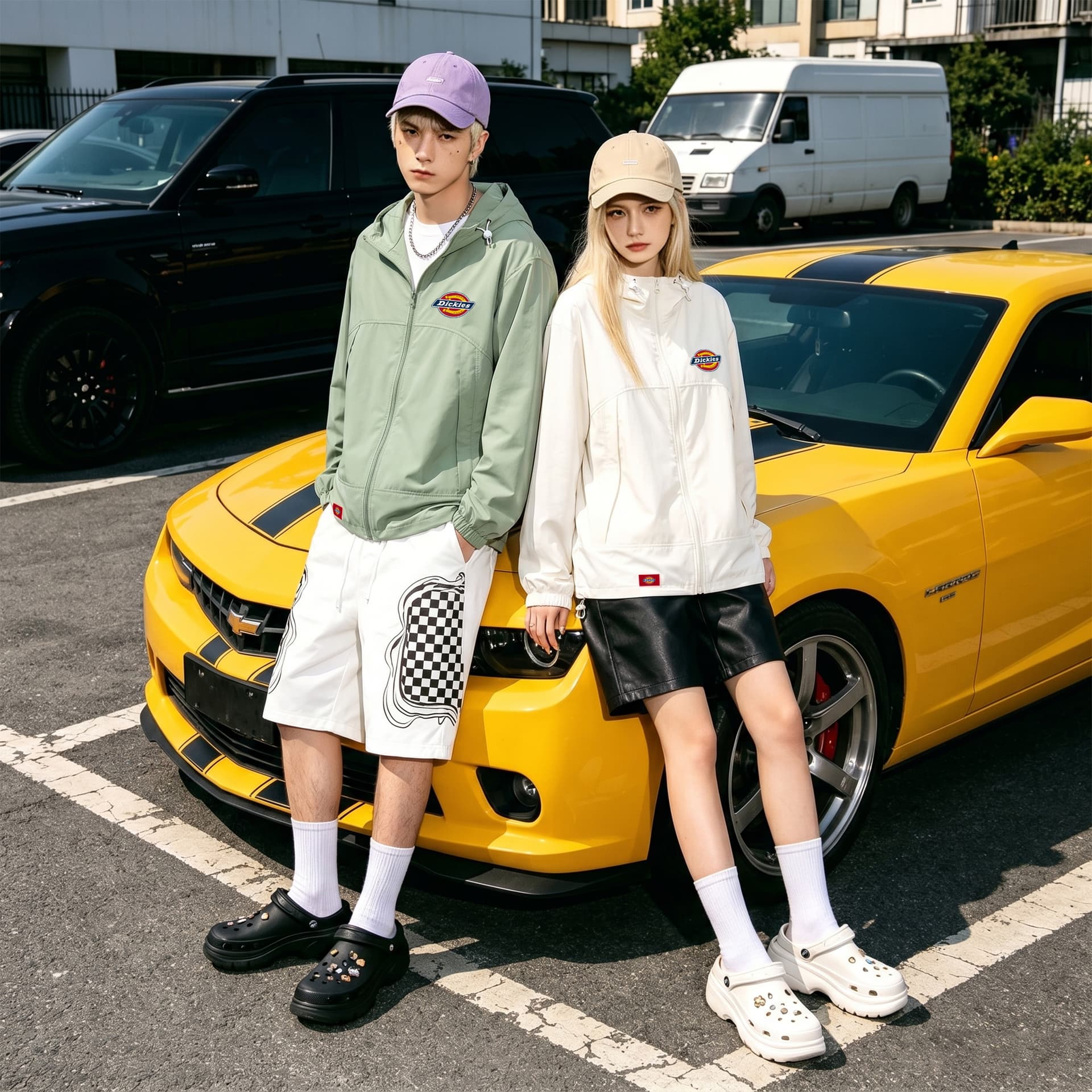 Легкая ветровка Dickies Одежда с защитой от солнца Унисекс - изображение 5