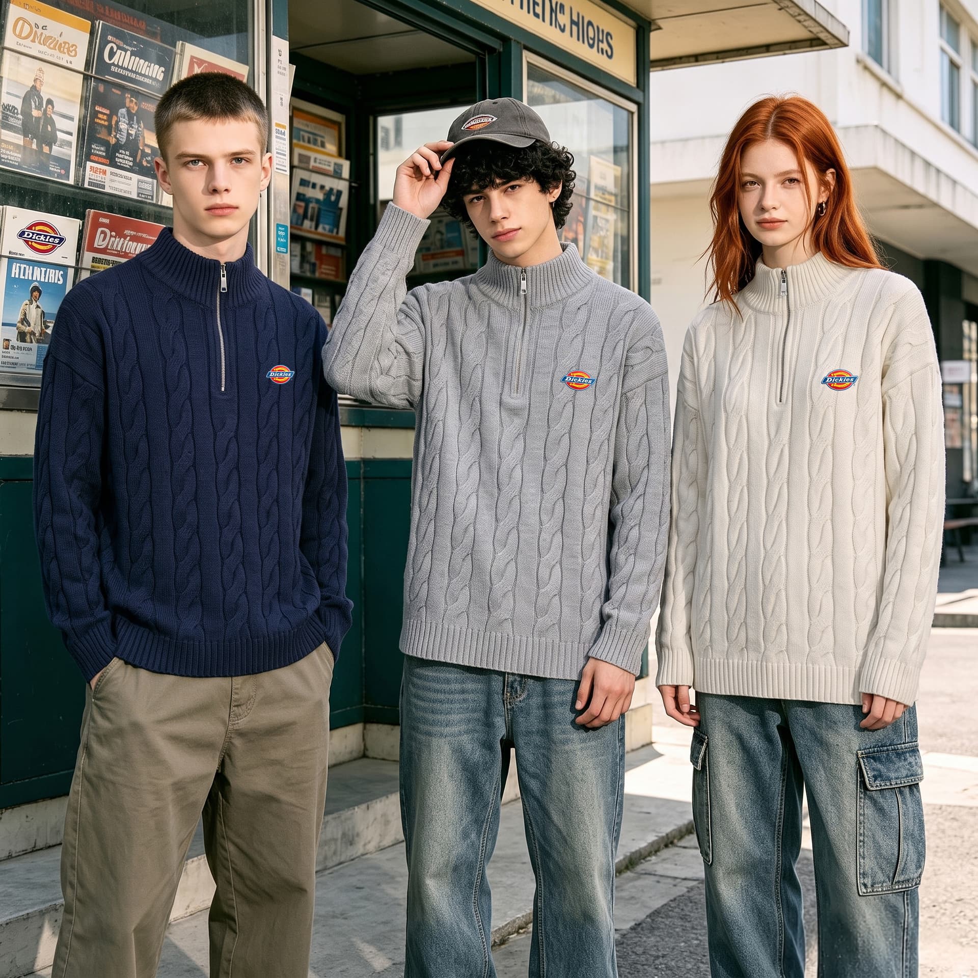 Кофта dickies Унисекс Свитеры - изображение 3