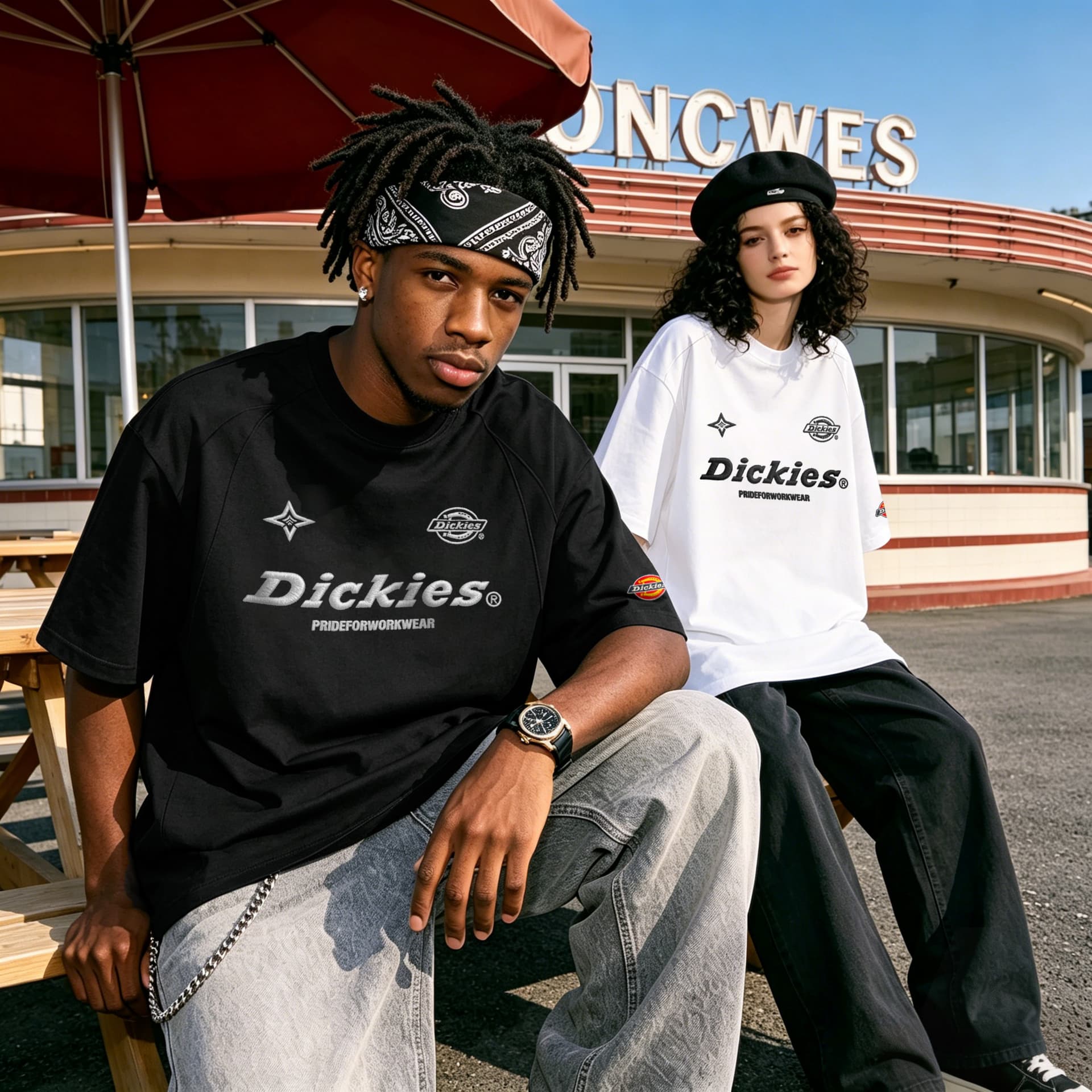 Футболка Dickies Мужские T-рубашки - изображение 3