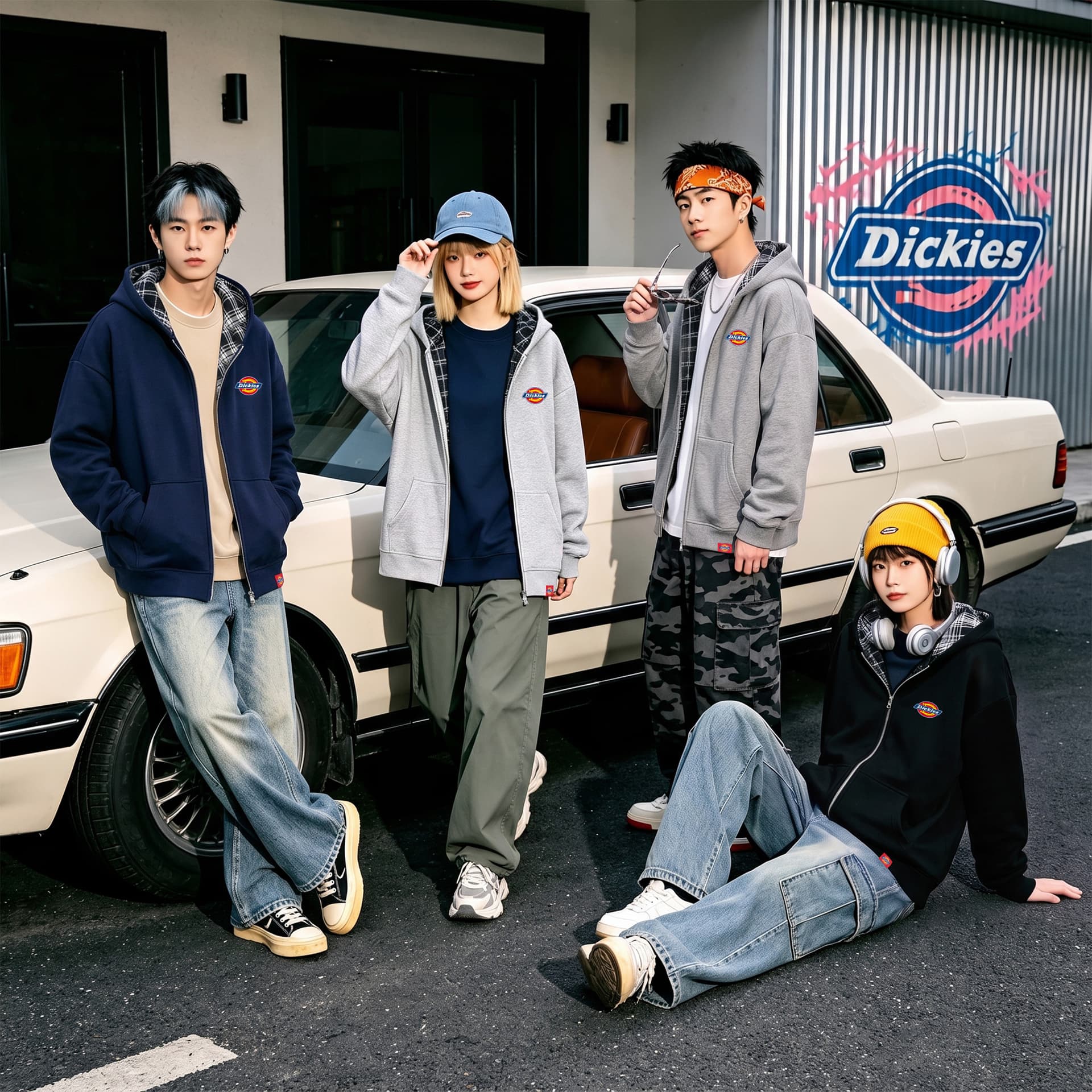 Худи Dickies Унисекс Толстовки - изображение 5
