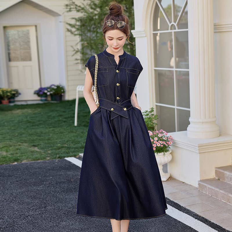 Платье KAISER Короткий Sleeved Платье Женские - изображение 3