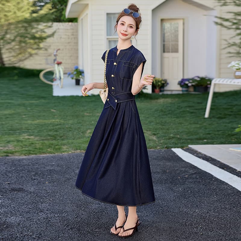 Платье KAISER Короткий Sleeved Платье Женские - изображение 7