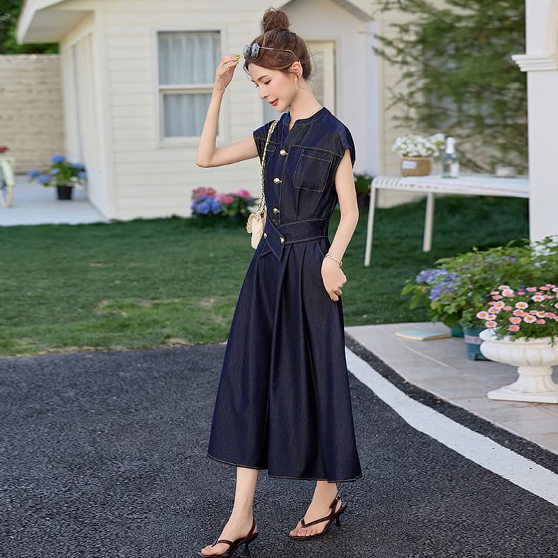 Платье KAISER Короткий Sleeved Платье Женские - изображение 8