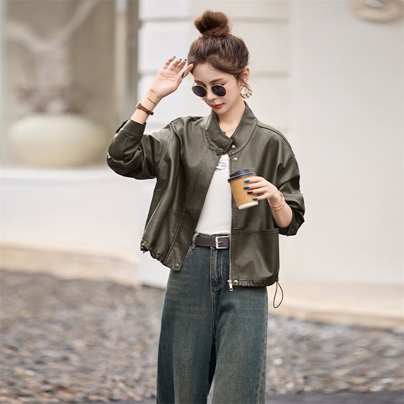 KAISER Женские Кожаные куртки - изображение 2