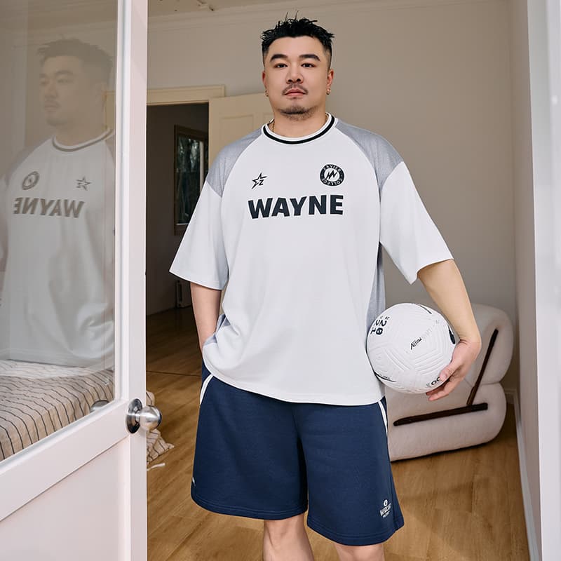 Футболка WAYNEXZAVIER Белая Мужская T-Рубашка - изображение 8