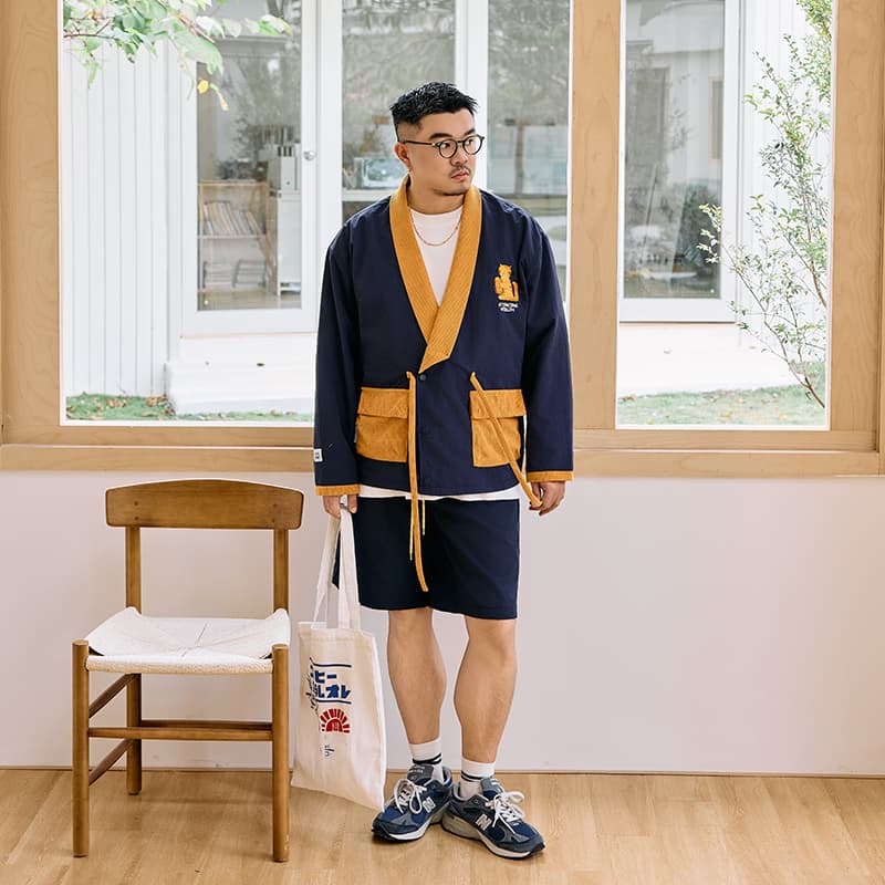 Шорты WAYNEXZAVIER Blue Men's Casual Shorts WAYNEXZAVIER Синий Мужские Повседневные Шорты - изображение 7