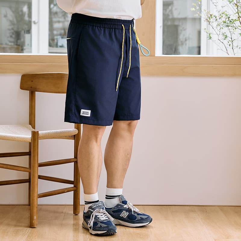 Шорты WAYNEXZAVIER Blue Men's Casual Shorts WAYNEXZAVIER Синий Мужские Повседневные Шорты - изображение 6
