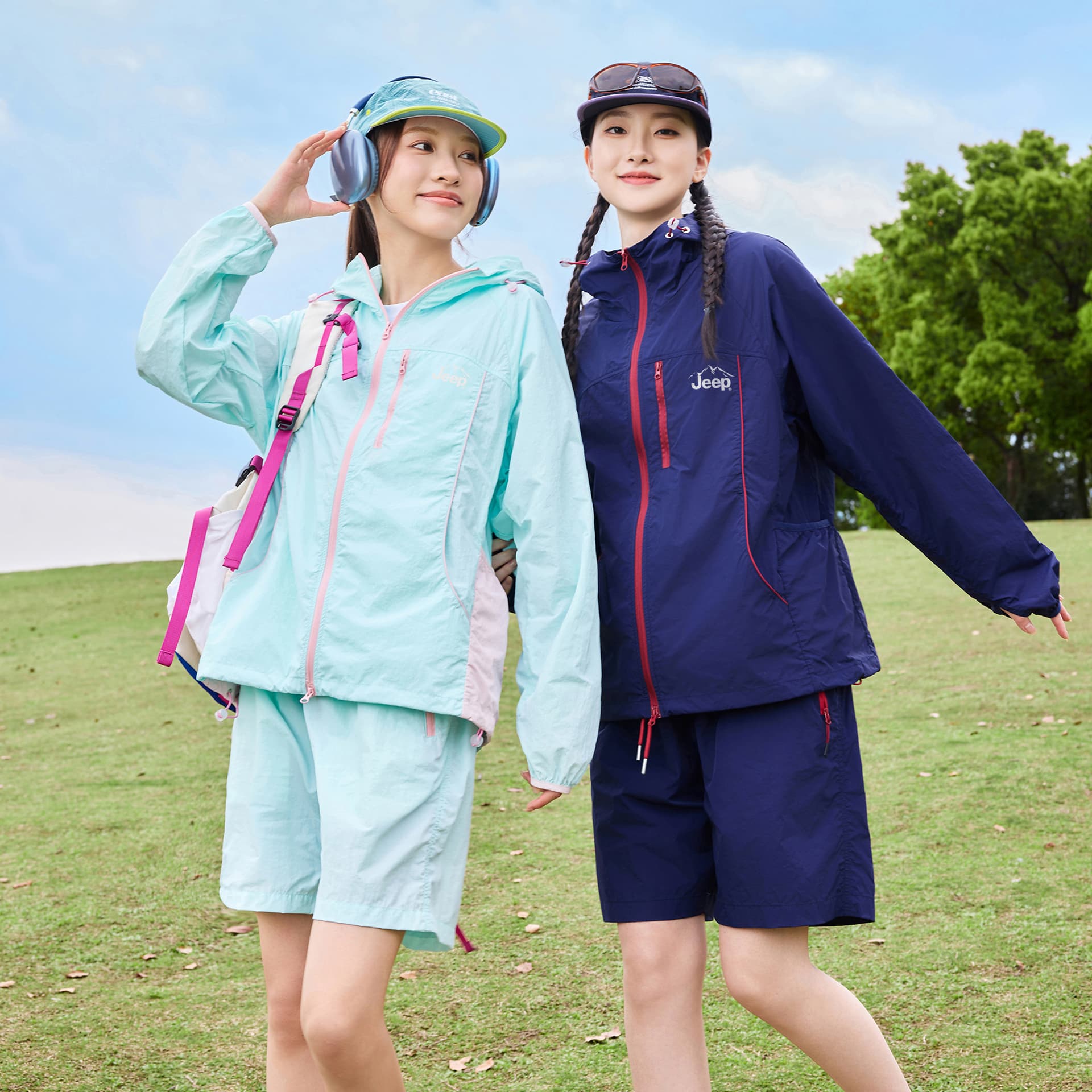 Легкая ветровка Jeep Leisure Collection Унисекс Одежда с Защитой от UV - изображение 3