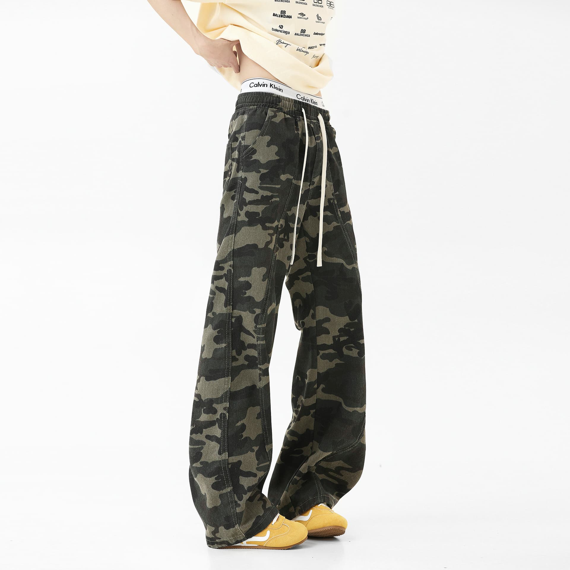 Штаны Dickies Камуфляж Унисекс Повседневные Штаны - изображение 5
