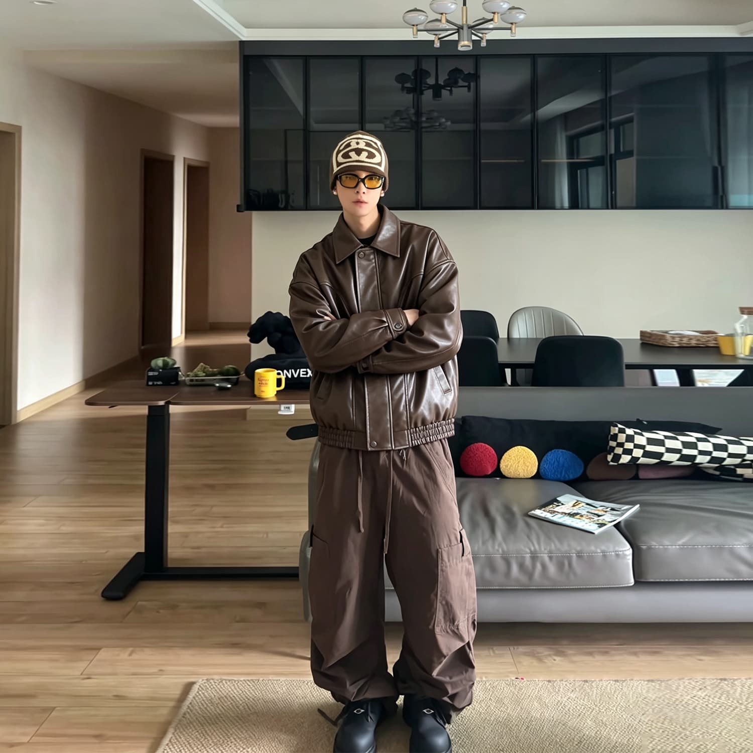 Кожаная куртки Dickies Унисекс Кожаные Куртки - изображение 5