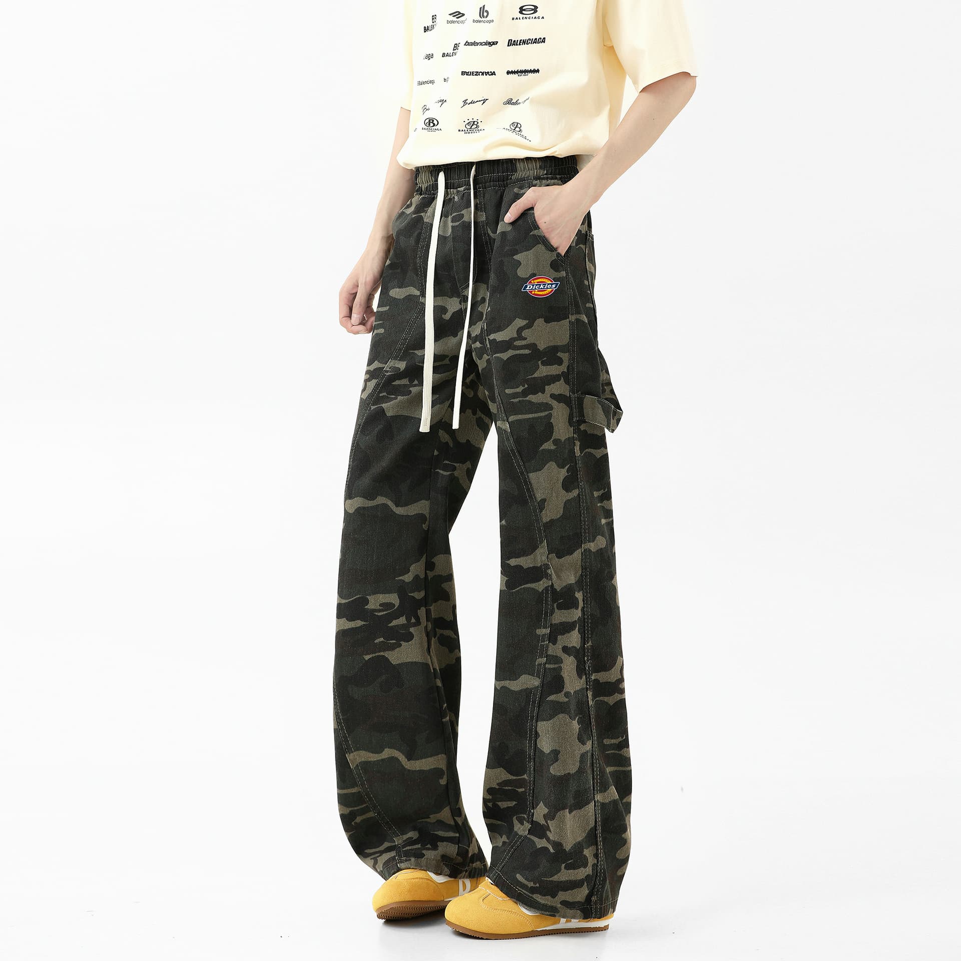 Штаны Dickies Камуфляж Унисекс Повседневные Штаны - изображение 4