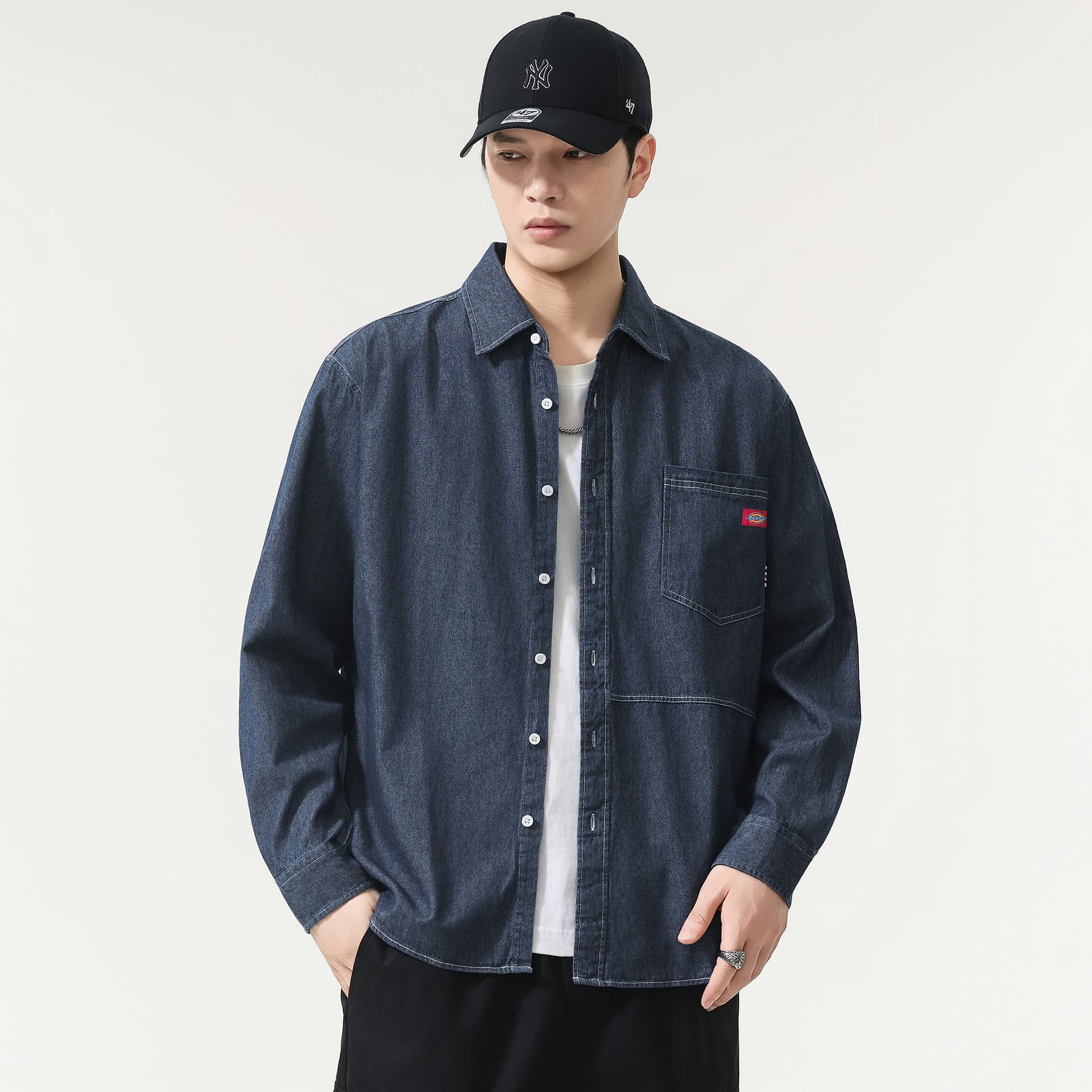 dickies Мужской Джинсовые рубашки - изображение 3