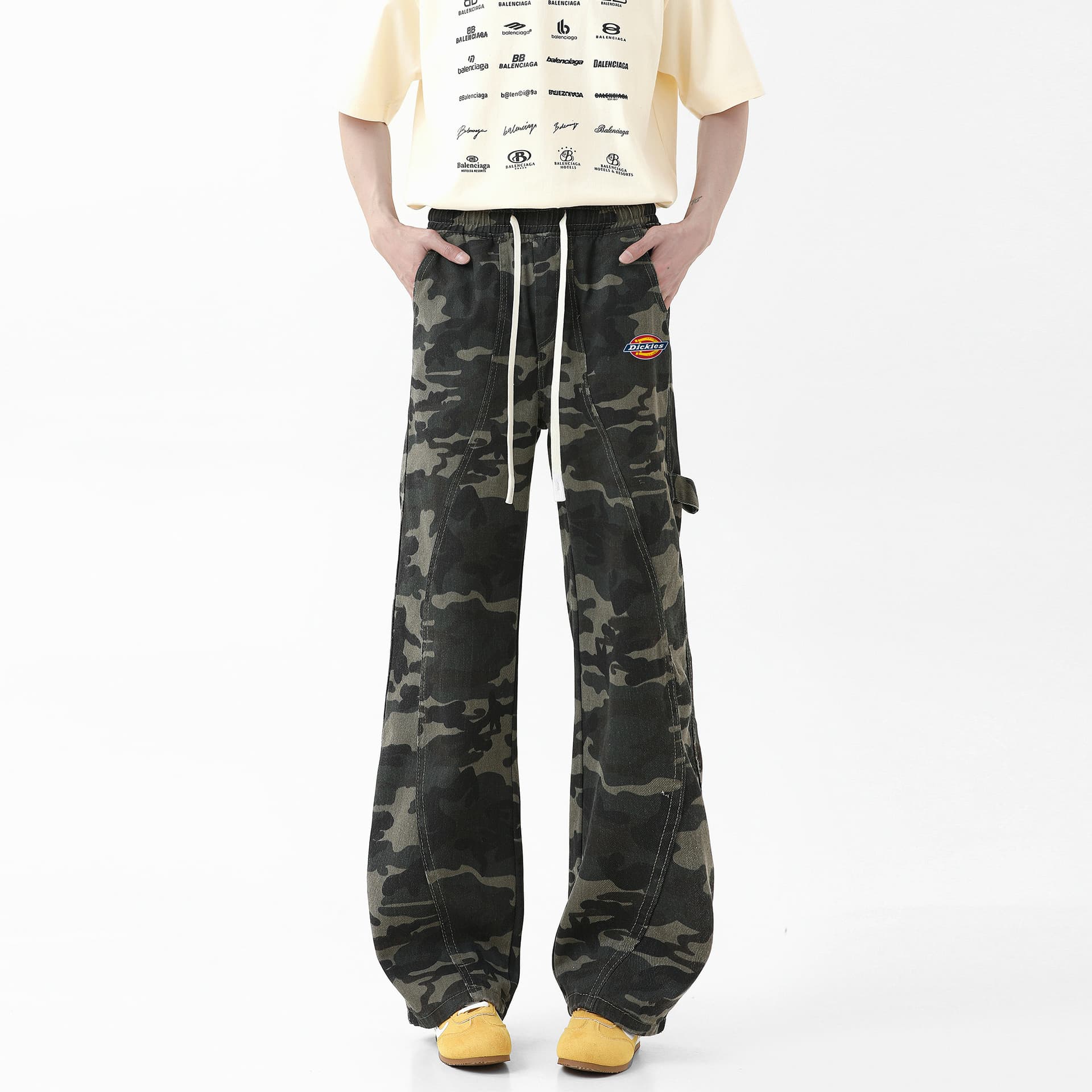 Штаны Dickies Камуфляж Унисекс Повседневные Штаны - изображение 3