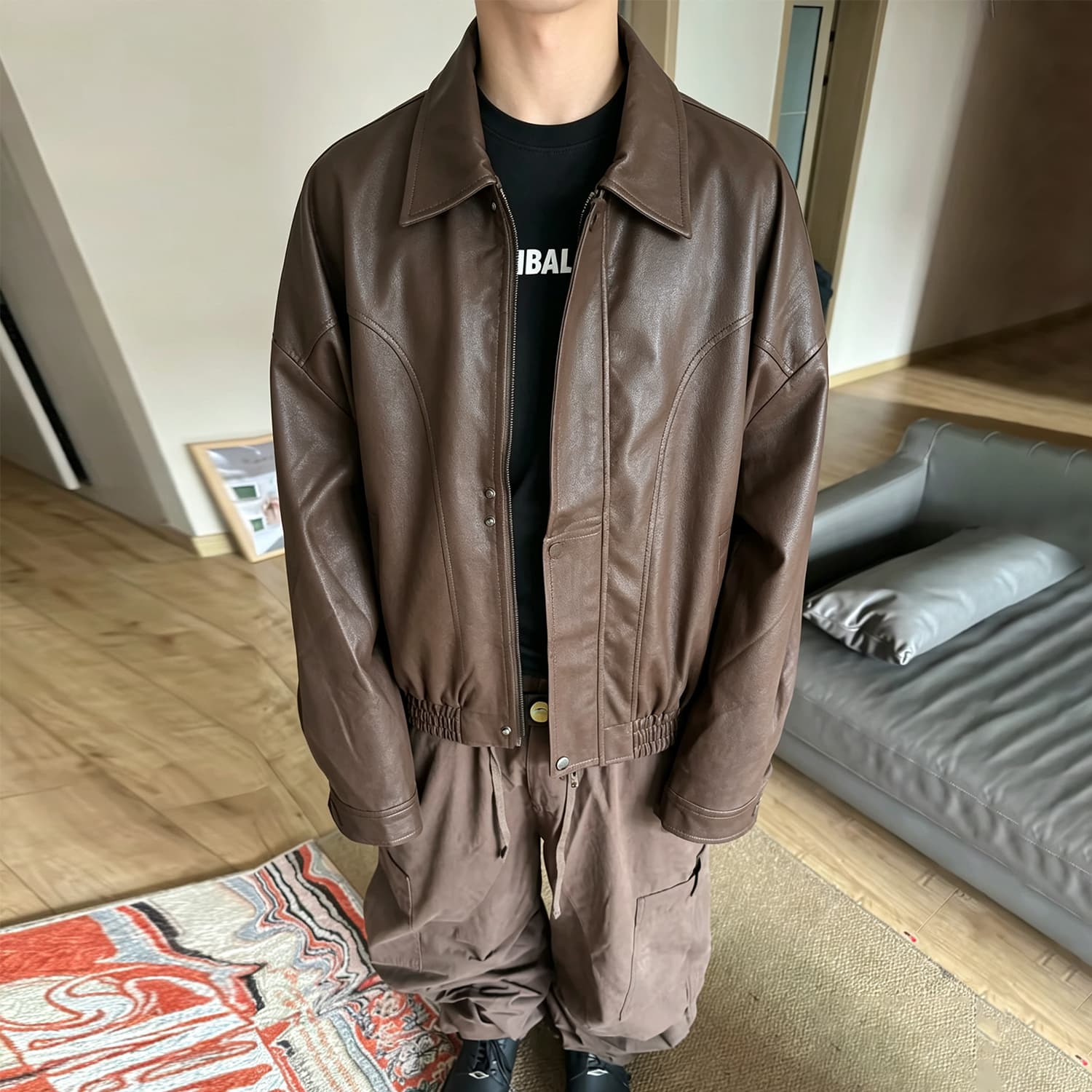Кожаная куртки Dickies Унисекс Кожаные Куртки - изображение 3