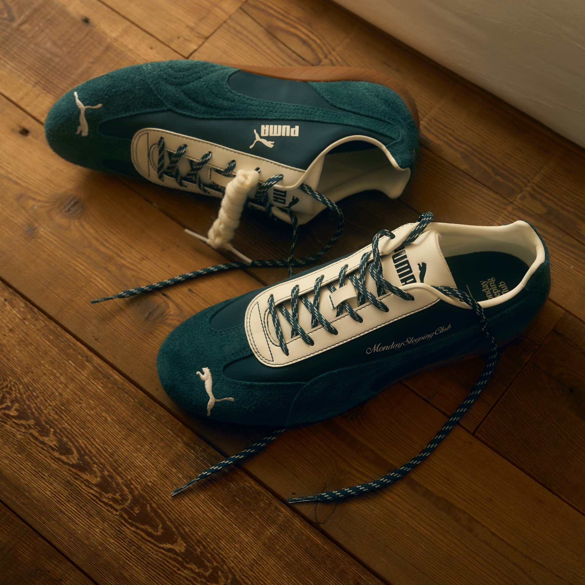 Кроссовки PUMA Speedcat Повседневная обувь Зеленый Унисекс - изображение 7