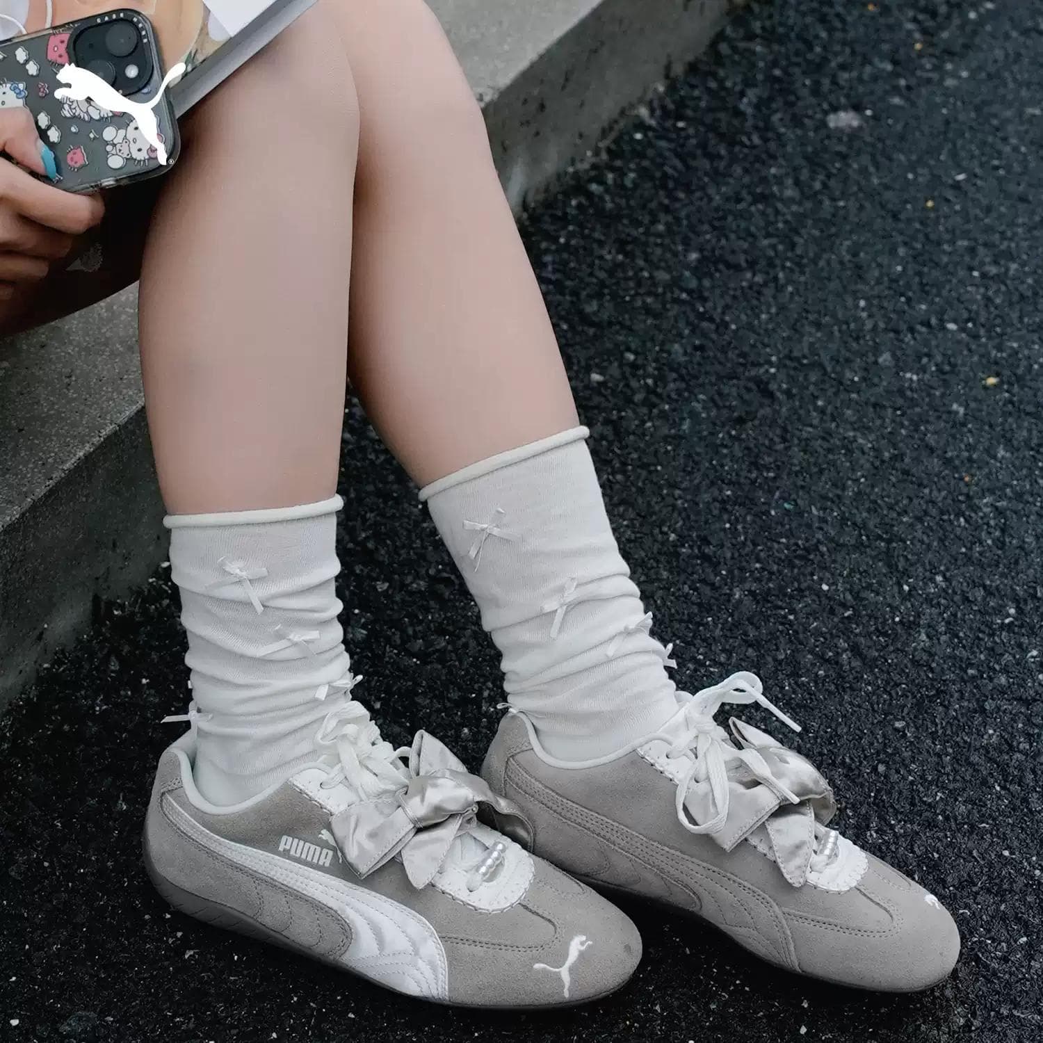 Кроссовки PUMA Speedcat Повседневная обувь Low Топ Светло-янтарный Женские - изображение 5