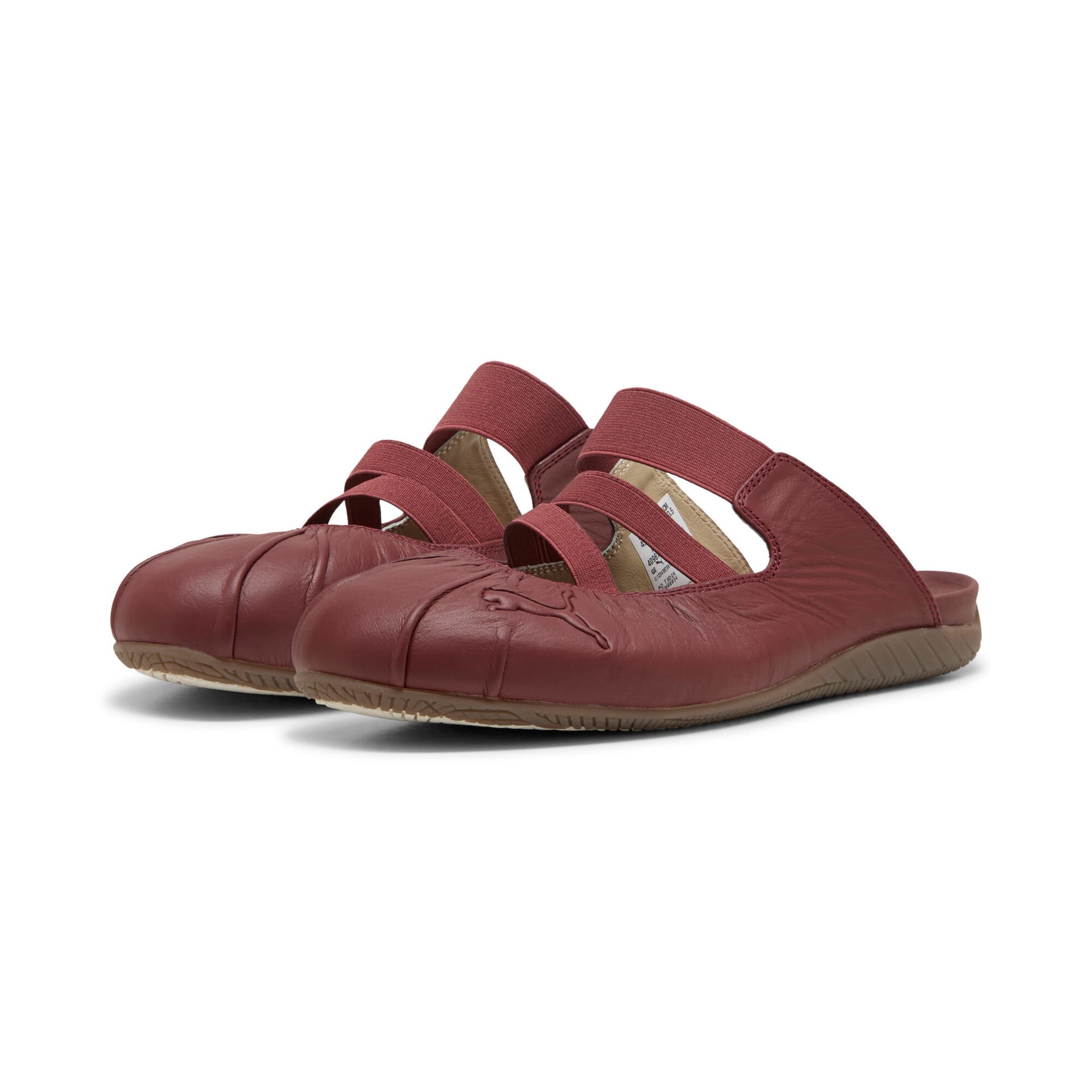 Сандалии PUMA Speedcat Mule Закрытые тапочки Женские Бордовый - изображение 5