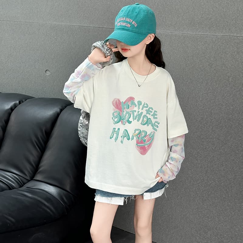 Кофта ABC KIDS Long-Sleeved T-Shirt Лето Подростки - изображение 2