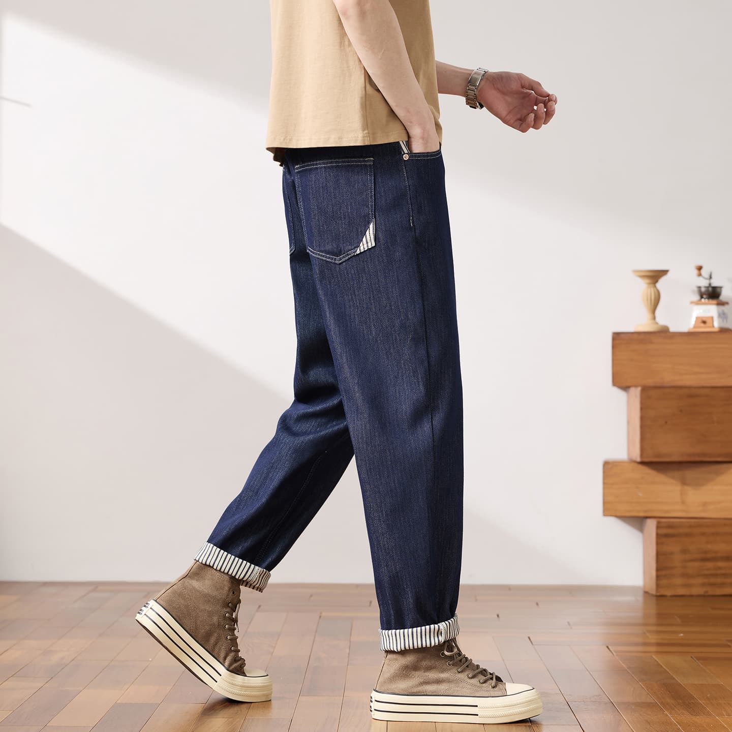 Штаны dickies Темно-синий Мужской Джинсы - изображение 4