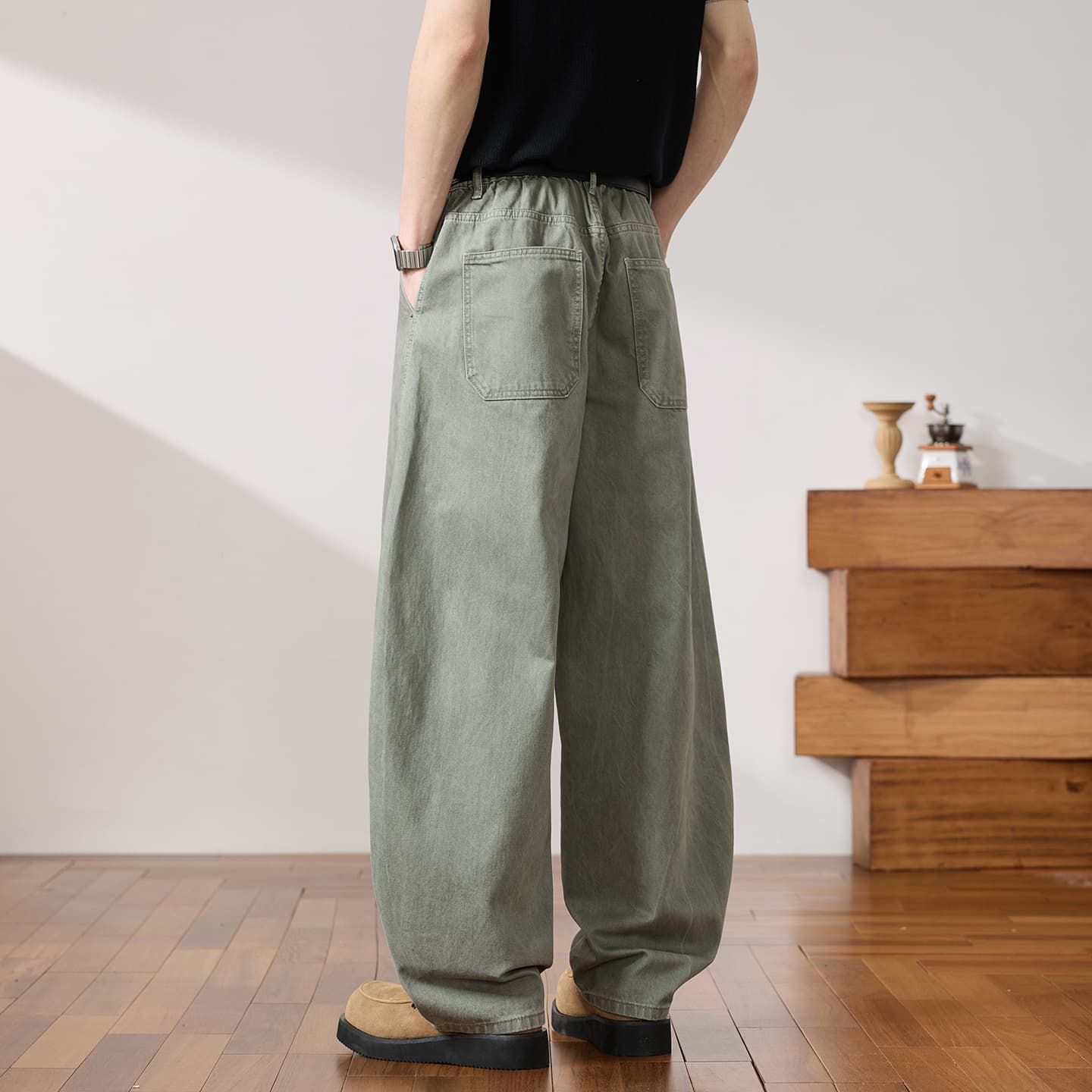 Штаны Dickies Светло-зеленые Мужские Джинсы - изображение 5