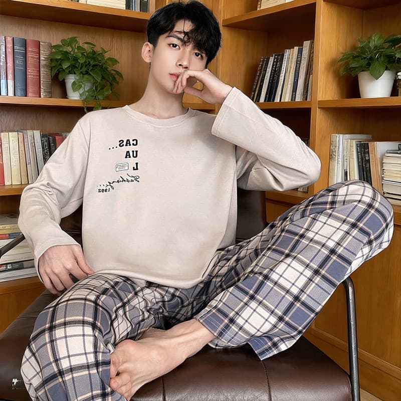 Пижама VINEY Khaki Мужские Пижамные Комплекты - изображение 6