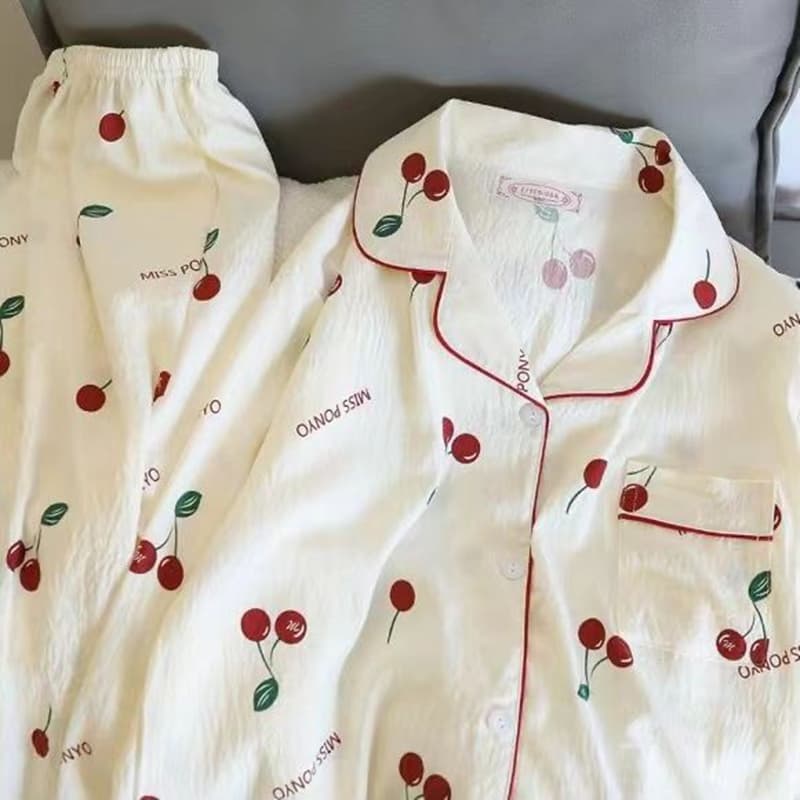 Пижама VINEY Cherry Женские Пижамные Комплекты - изображение 7