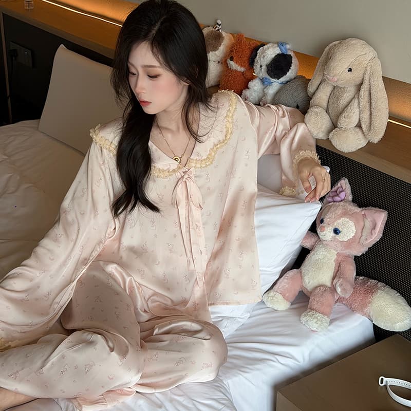 Пижама VINEY Pink Women's Pajama Sets VINEY Розовый Женские Пижамные Комплекты - изображение 2
