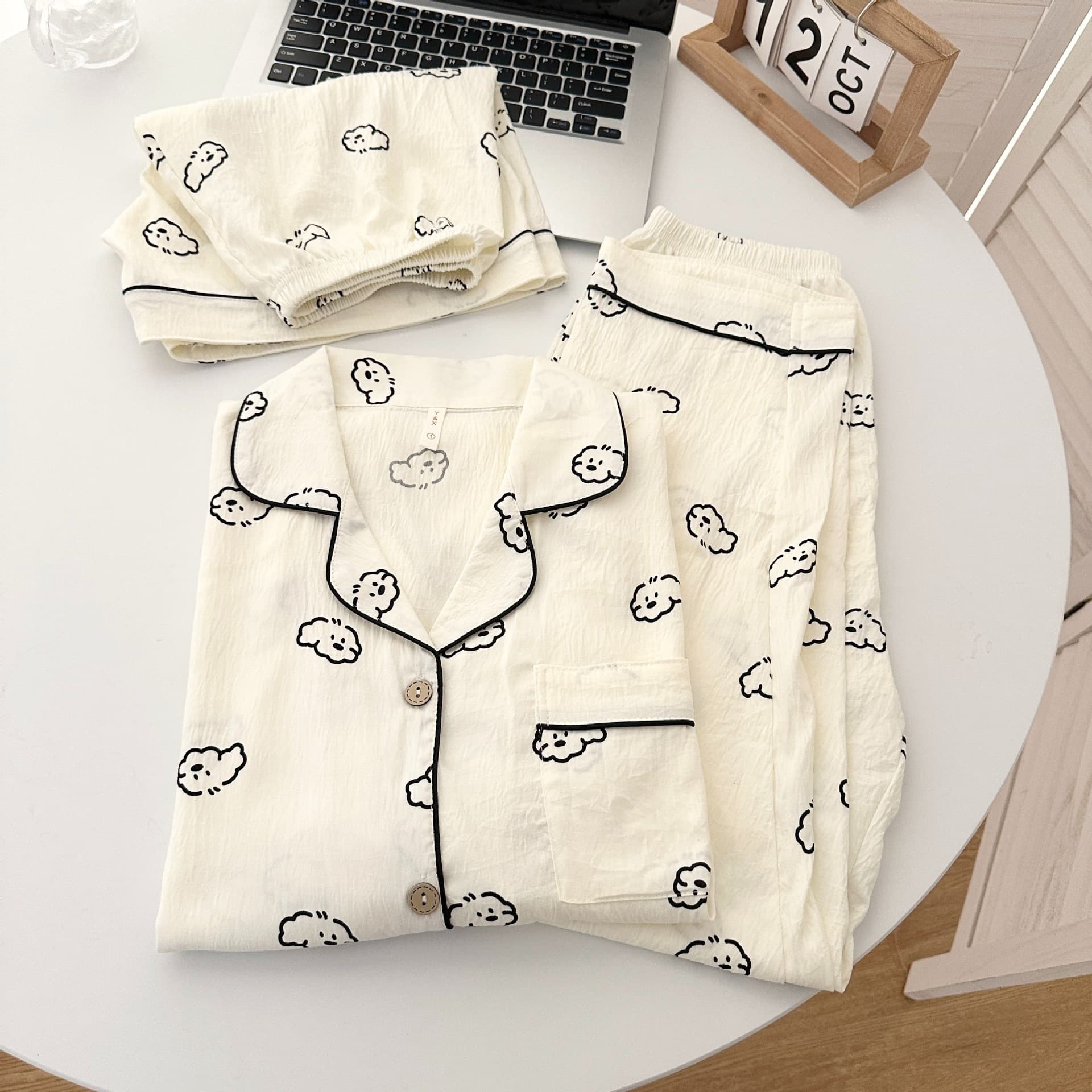 Пижама VINEY Абрикос Женские Пижамные Комплекты - изображение 6