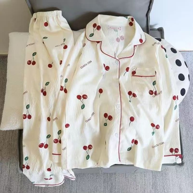 Пижама VINEY Cherry Женские Пижамные Комплекты - изображение 5