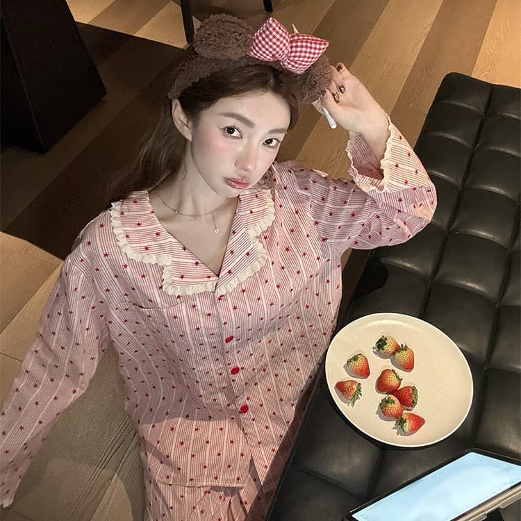 Пижама VINEY Pink Women's Pajama Sets VINEY Розовый Женские Пижамные Комплекты - изображение 3