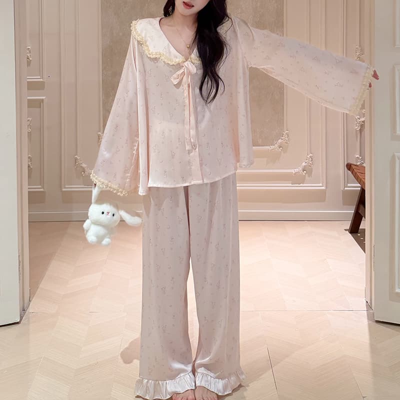 Пижама VINEY Pink Women's Pajama Sets VINEY Розовый Женские Пижамные Комплекты - изображение 7