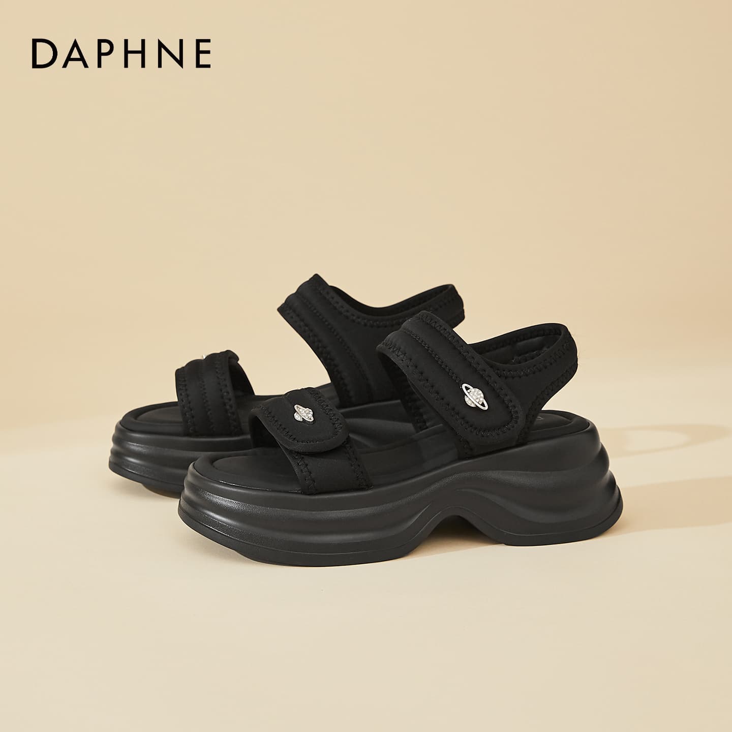 Шлёпанцы DAPHNE One Шнуровые Сандалии Женские - изображение 4