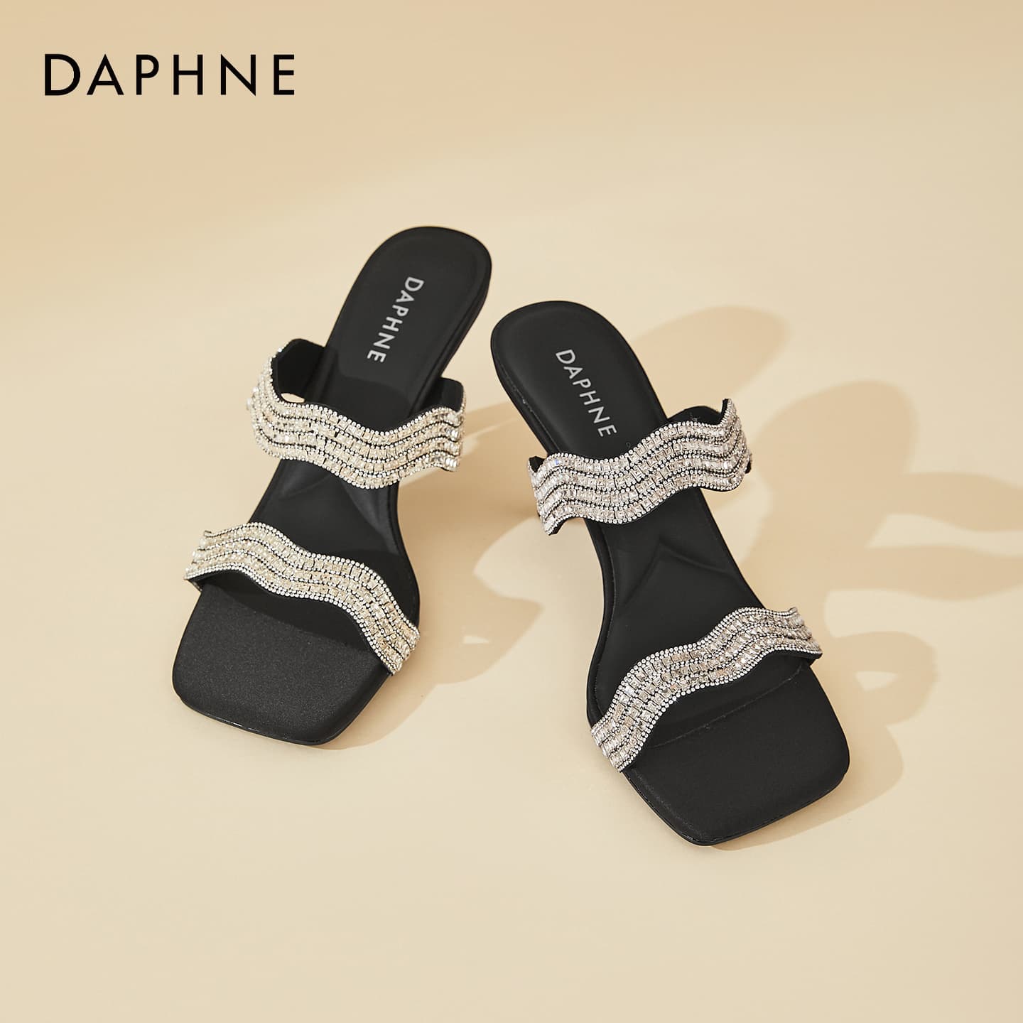 Сандалии DAPHNE Женские Высокие Каблуки Тапочки Женские - изображение 3