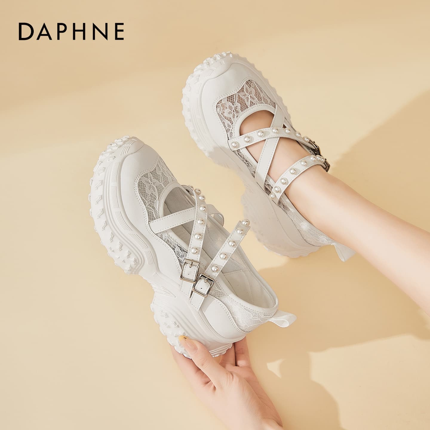 Кроссовки DAPHNE Повседневная обувь Low Топ Женская - изображение 5