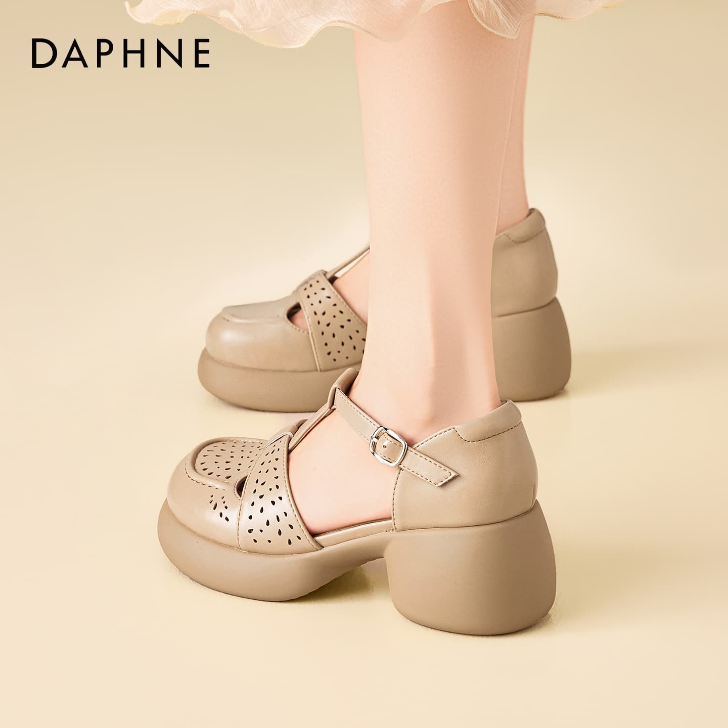 Шлёпанцы DAPHNE One Шнуровочные Сандалии Женские - изображение 3