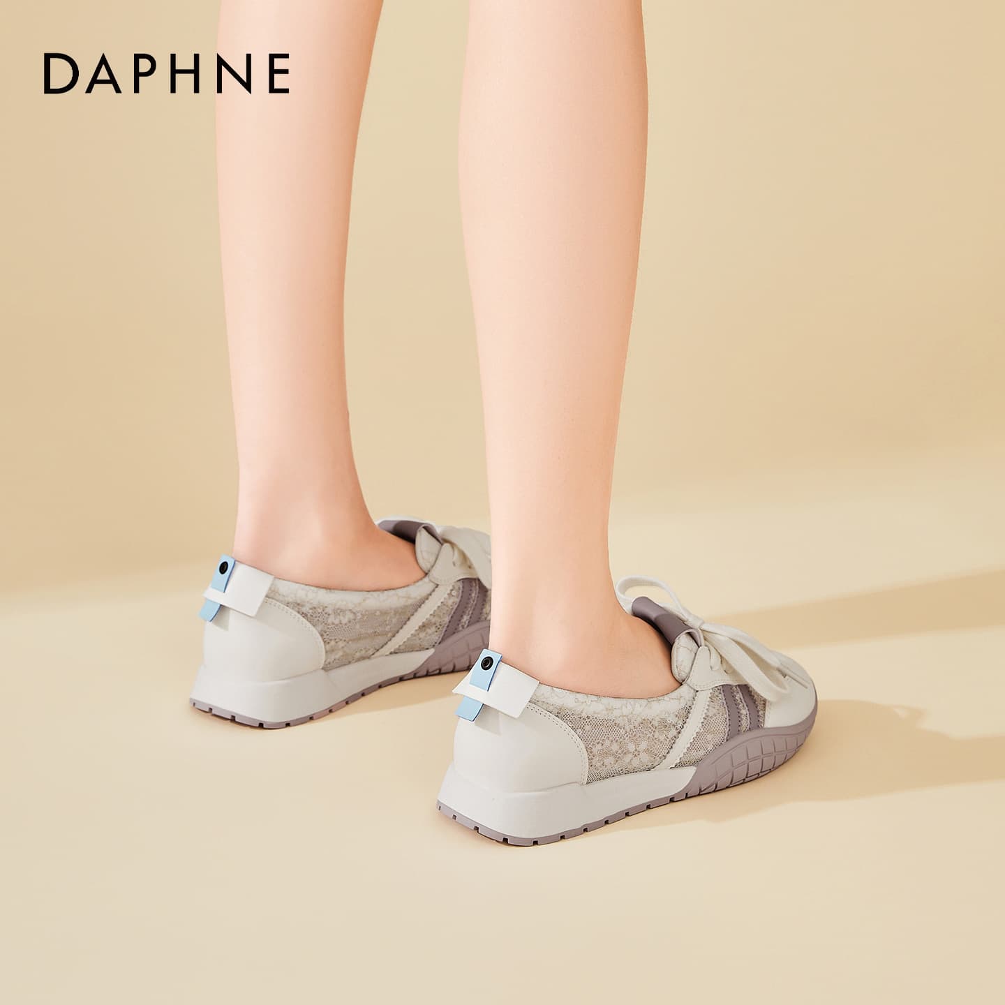 Тапочки DAPHNE Синтетическая кожа текстиль Женские повседневные туфли Женские - изображение 5